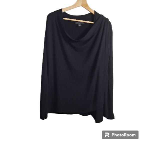 A Pea in the Pod Classic Nursing Cardigan, Black, Size M - Picture 2 of 8